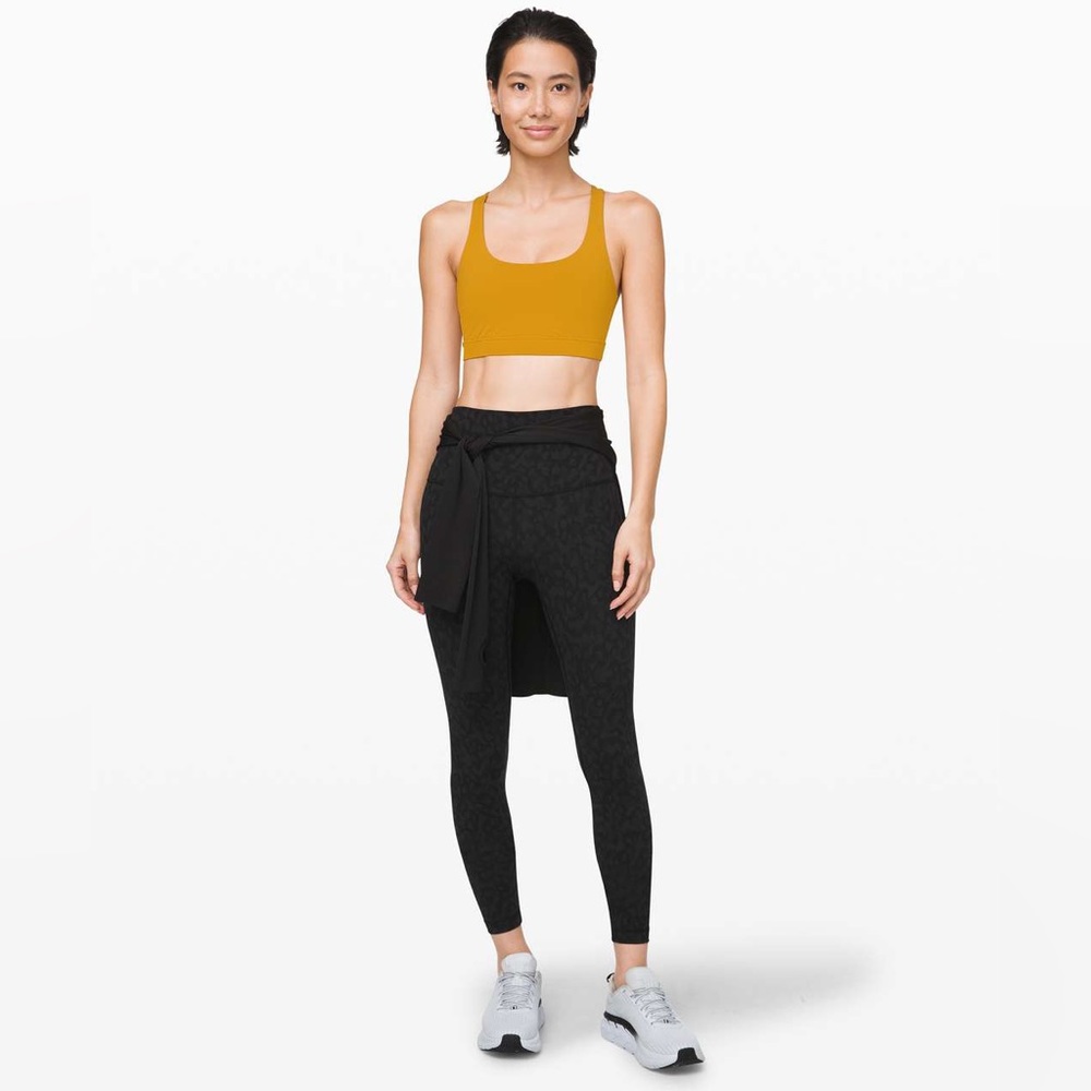 Lululemon Energy Bra In Fools Gold | SIZE 4